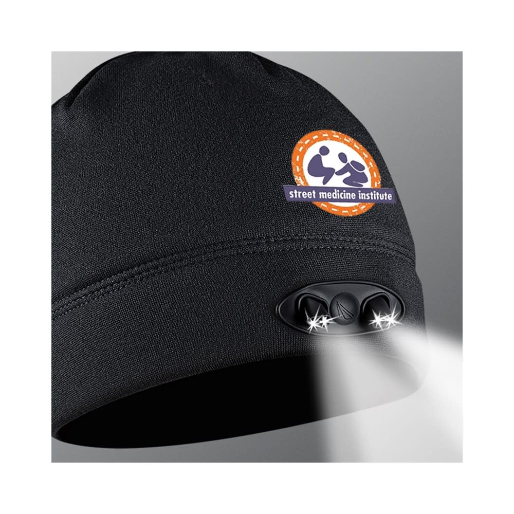 Panther Vision Black LED Headlamp Beanie - Flockneti