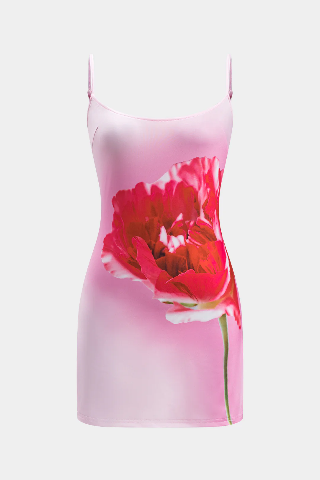 Floral Print Sleeveless Mini Dress - Flockneti