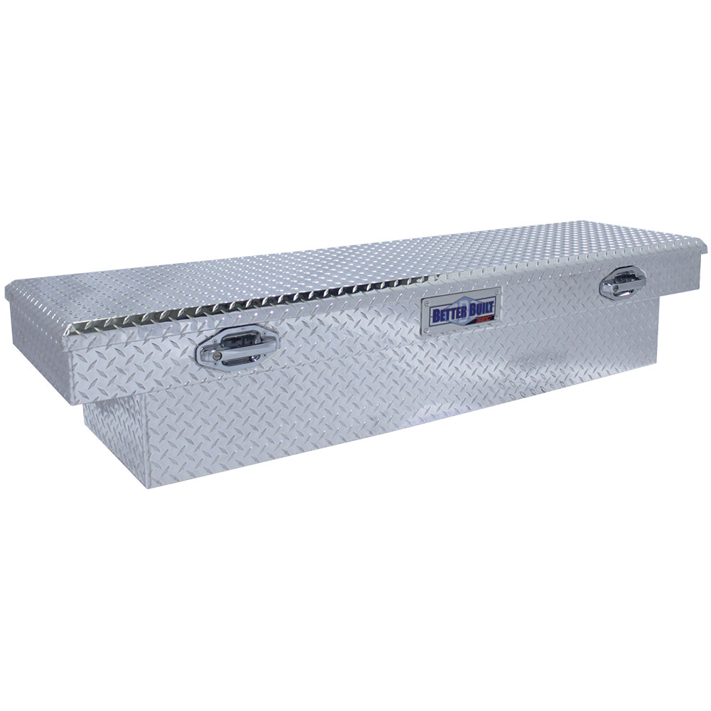 Better Built 63″ SEC Saddle Truck Tool Box BRITE ALUMINUM - Flockneti