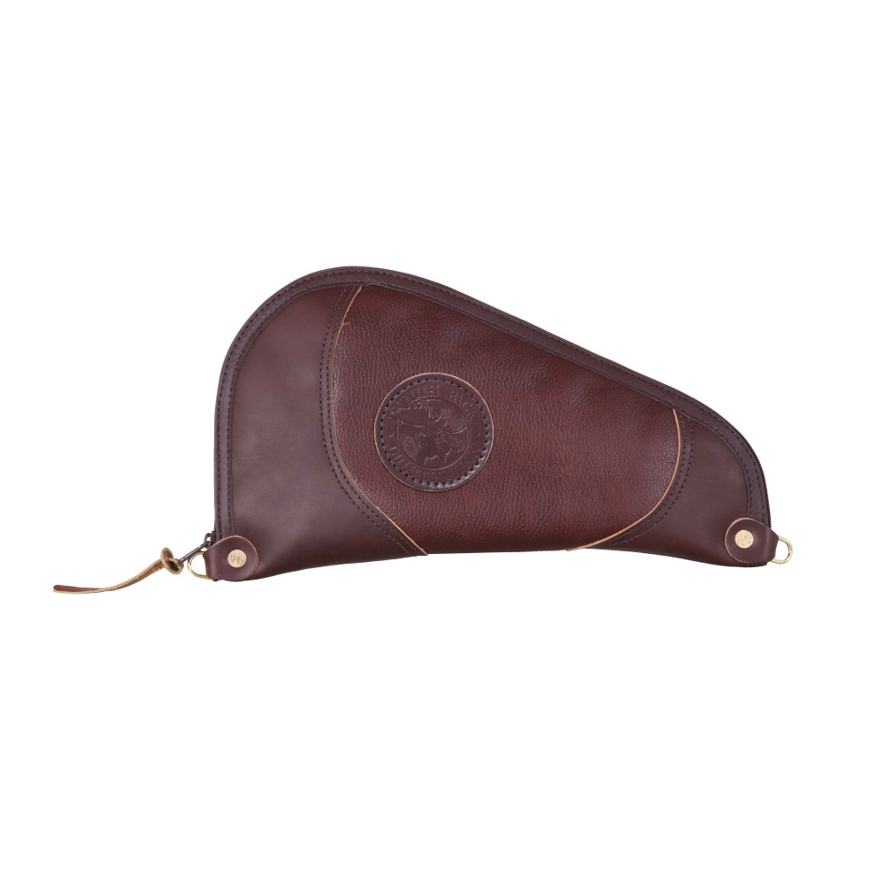 Duluth Pack Brown Medium Pebbled Leather Pistol Rug - Flockneti