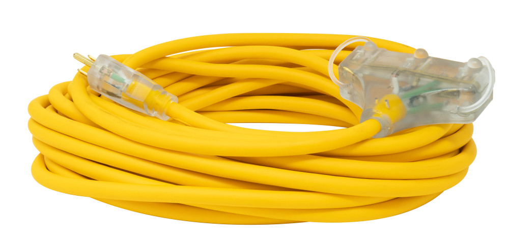Southwire Cold Weather 3 Outlet Extension Cord 50′ 12/3 - Flockneti