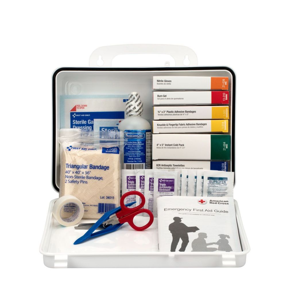 First Aid Only Vehicle First Aid Kit 25 Person Plastic Case - Flockneti