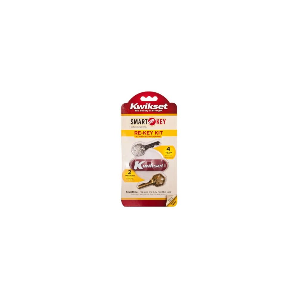 Kwikset Gold/Silver Smartkey Re-Keying Kit - Flockneti