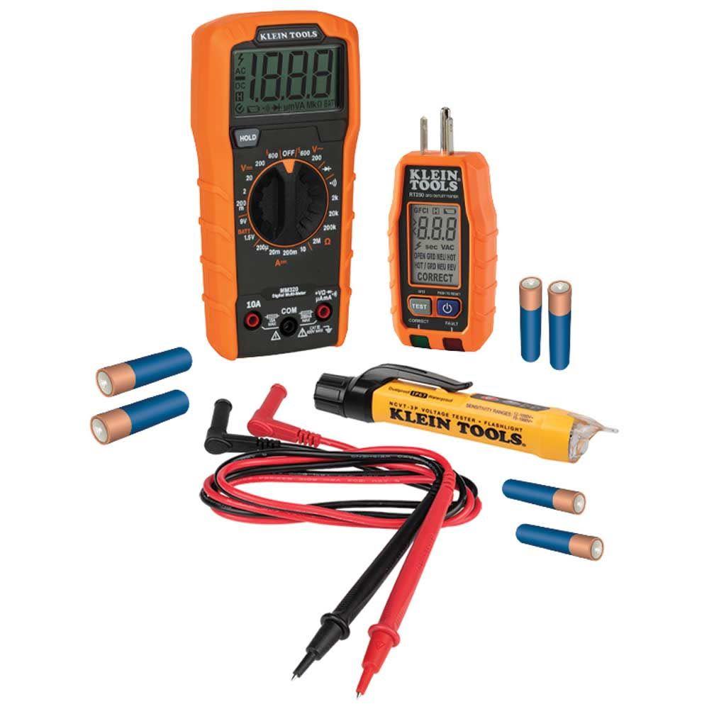Klein Tools Premium Electrical Test Kit - Flockneti