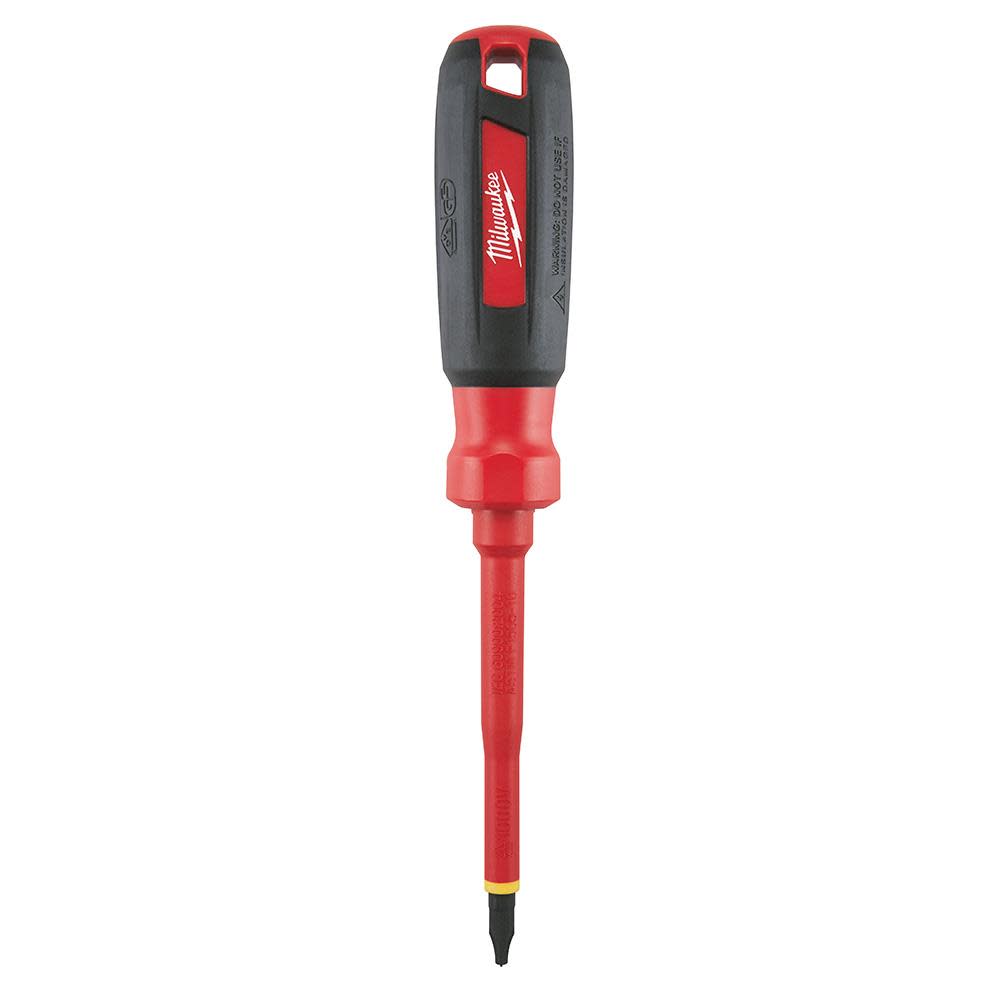 Milwaukee #1 ECX 4 in. 1000V Insulated Screwdriver - Flockneti