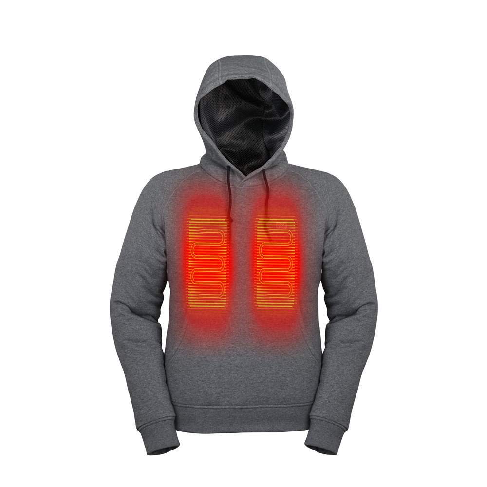 Mobile Warming Phase 2.0 Hoodie Mens Gray XL - Flockneti