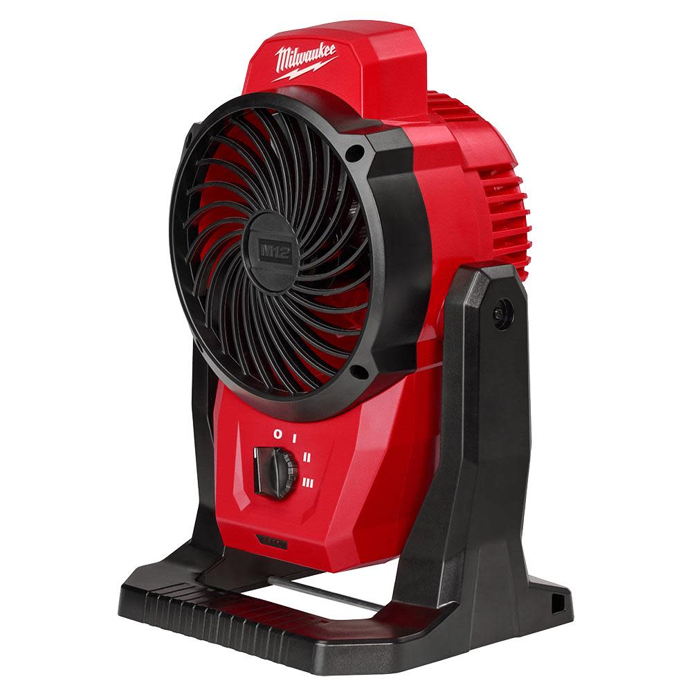 Milwaukee M12 Mounting Fan Reconditioned Bare Tool - Flockneti
