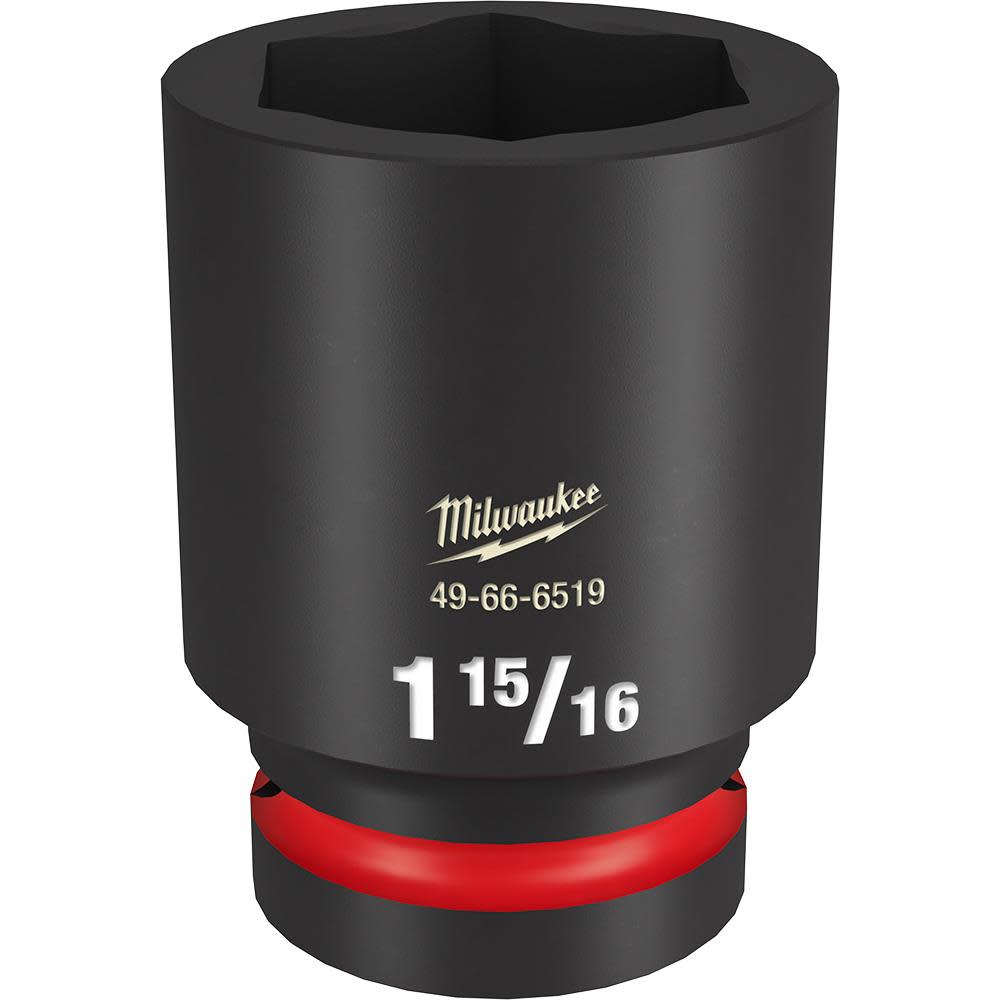 Milwaukee Impact Socket 1″ Drive 1 15/16″ Deep 6 Point - Flockneti