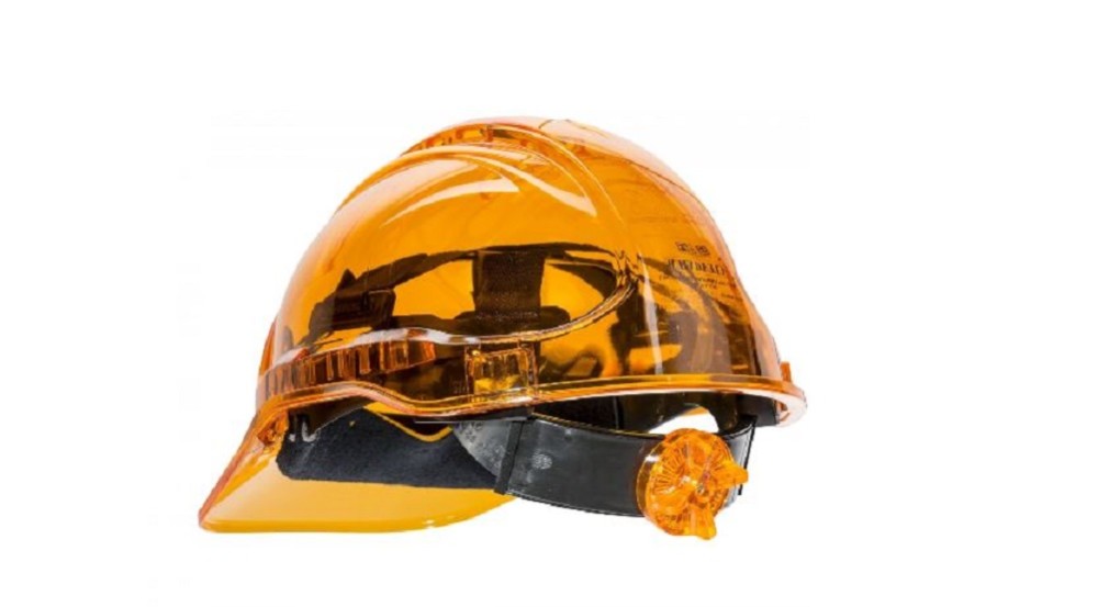 Portwest Peak View Ratchet Vented Hard Hat – Orange - Flockneti