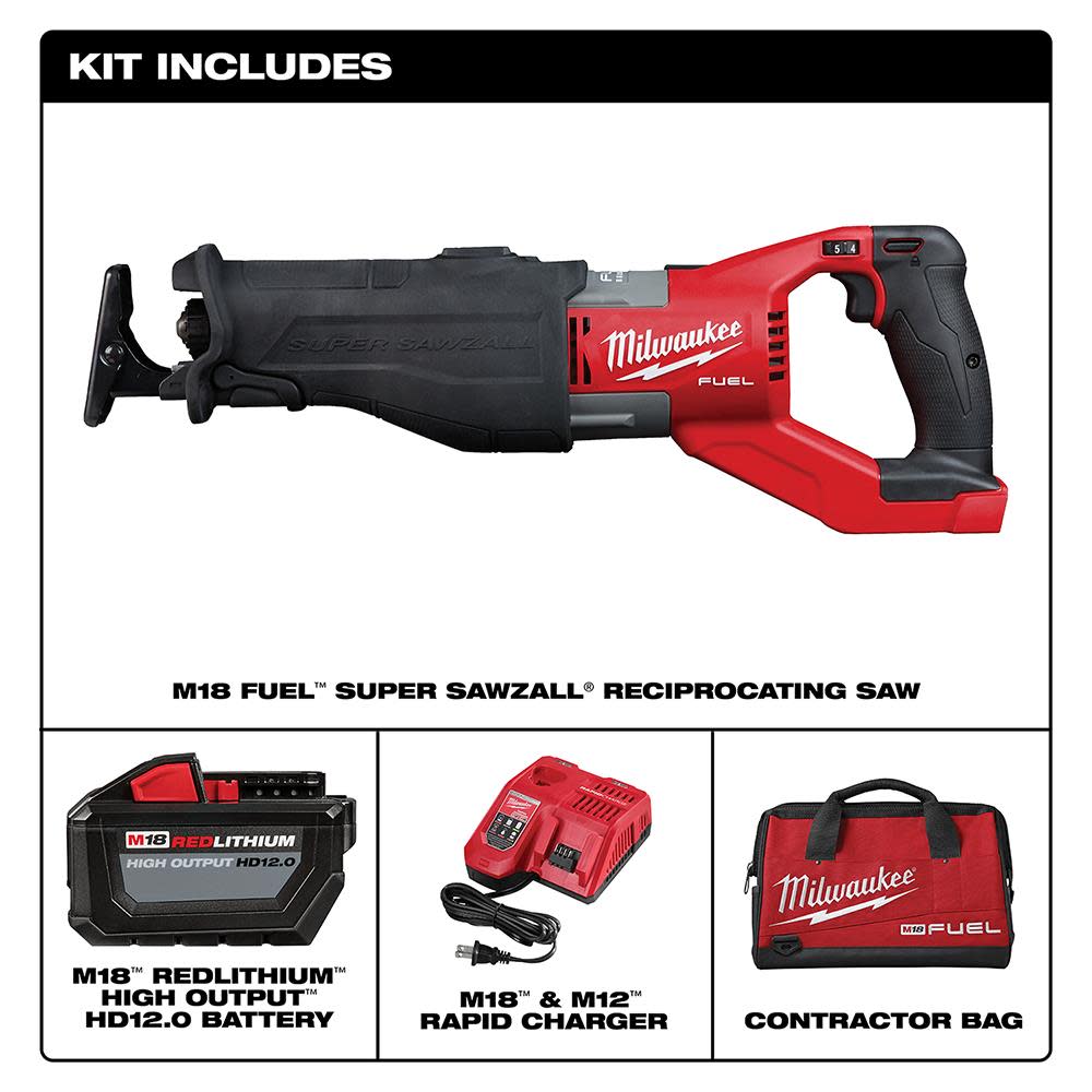 Milwaukee M18 FUEL SUPER SAWZALL Kit - Flockneti