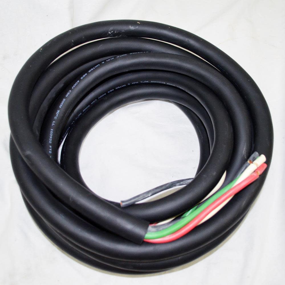 DEWALT Cord Kit – 8-4 Gauge Wire 25 ft for DXH2003 Electric Heater – NO PLUG - Flockneti