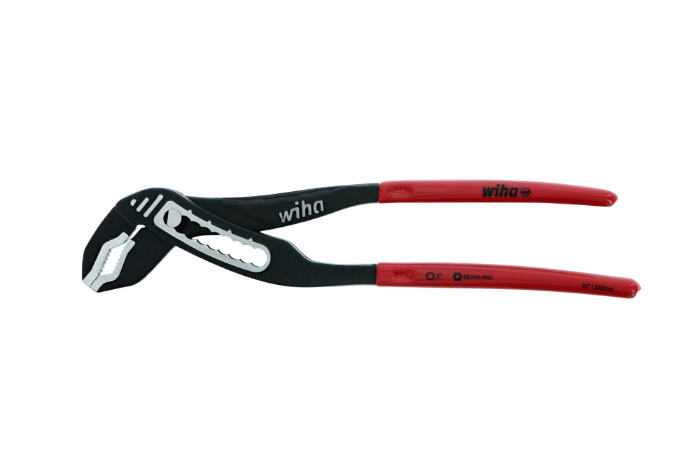 Wiha Classic Grip V Jaw Tongue & Groove Pliers 10″ - Flockneti