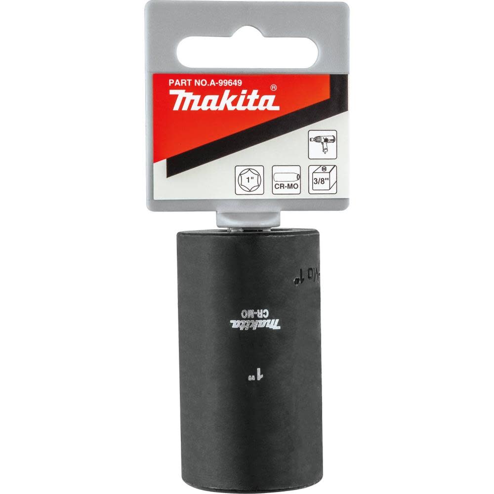 Makita 1″ Deep Well Impact Socket 3/8″ Drive - Flockneti