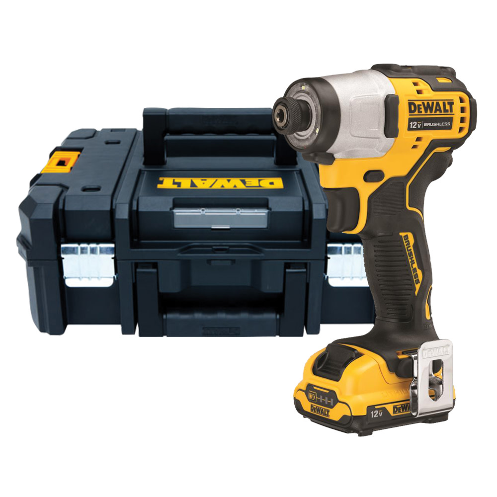 DEWALT XTREME 12V MAX 1/4″ Impact Driver Kit TSTAK II Bundle - Flockneti