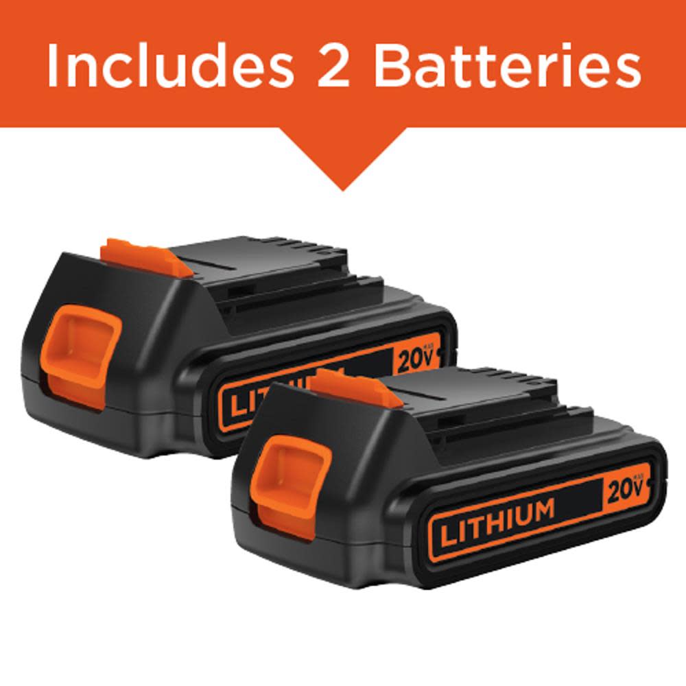 Black and Decker 20V 4 Tool Combo Kit - Flockneti