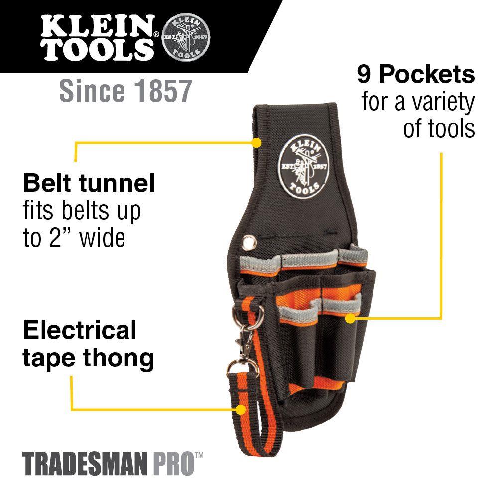 Klein Tools Maintenance Tool Pouch - Flockneti