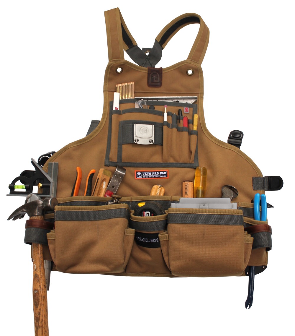 Veto Pro Pac Chest Apron with Boxed Pockets - Flockneti