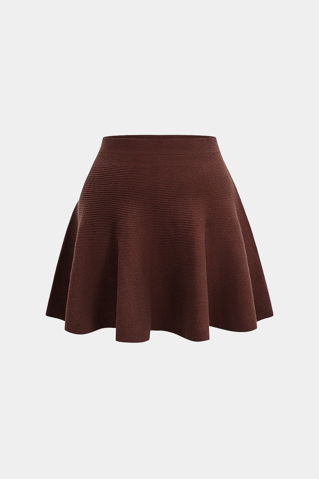 Plus Size Knit Ruched Skirt - Flockneti