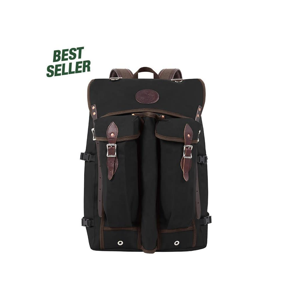 Duluth Pack 57 Liter Capacity Black Canvas Bushcrafter Backpack - Flockneti