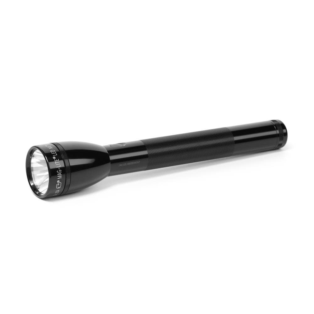 Maglite ML125 LED Rechargeable Flashlight System with 120 V Converter Black - Flockneti