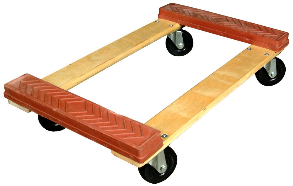EZ Roll Casters Rubber Capped Dollies - Flockneti