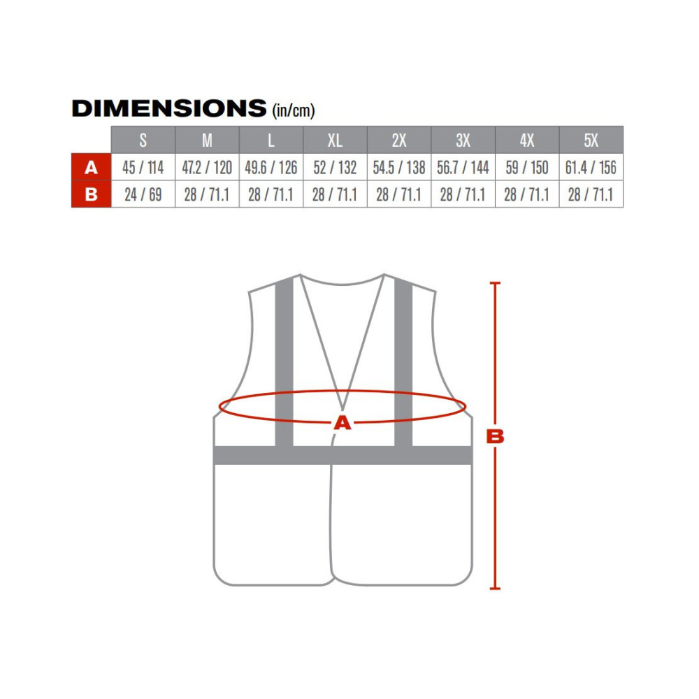 Protective Industrial Products ANSI Type R Class 2 AR/FR Solid Vest Hi Vis Yellow 2X - Flockneti
