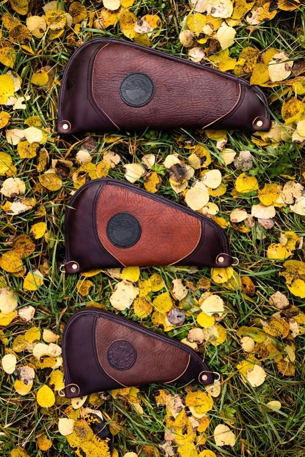 Duluth Pack Brown Trim Medium Bison Leather Pistol Rug - Flockneti
