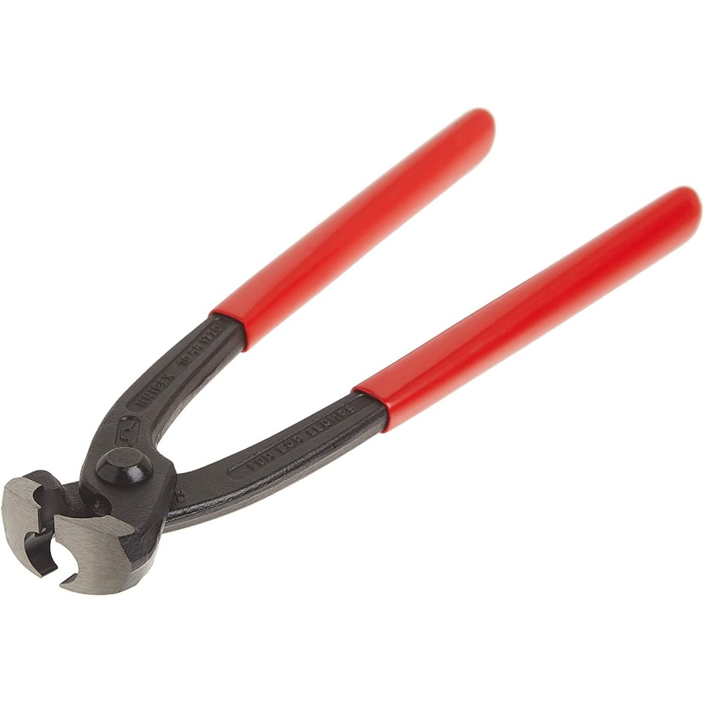 Knipex Ear Clamp Pliers Plastic Coated Handle 220mm - Flockneti