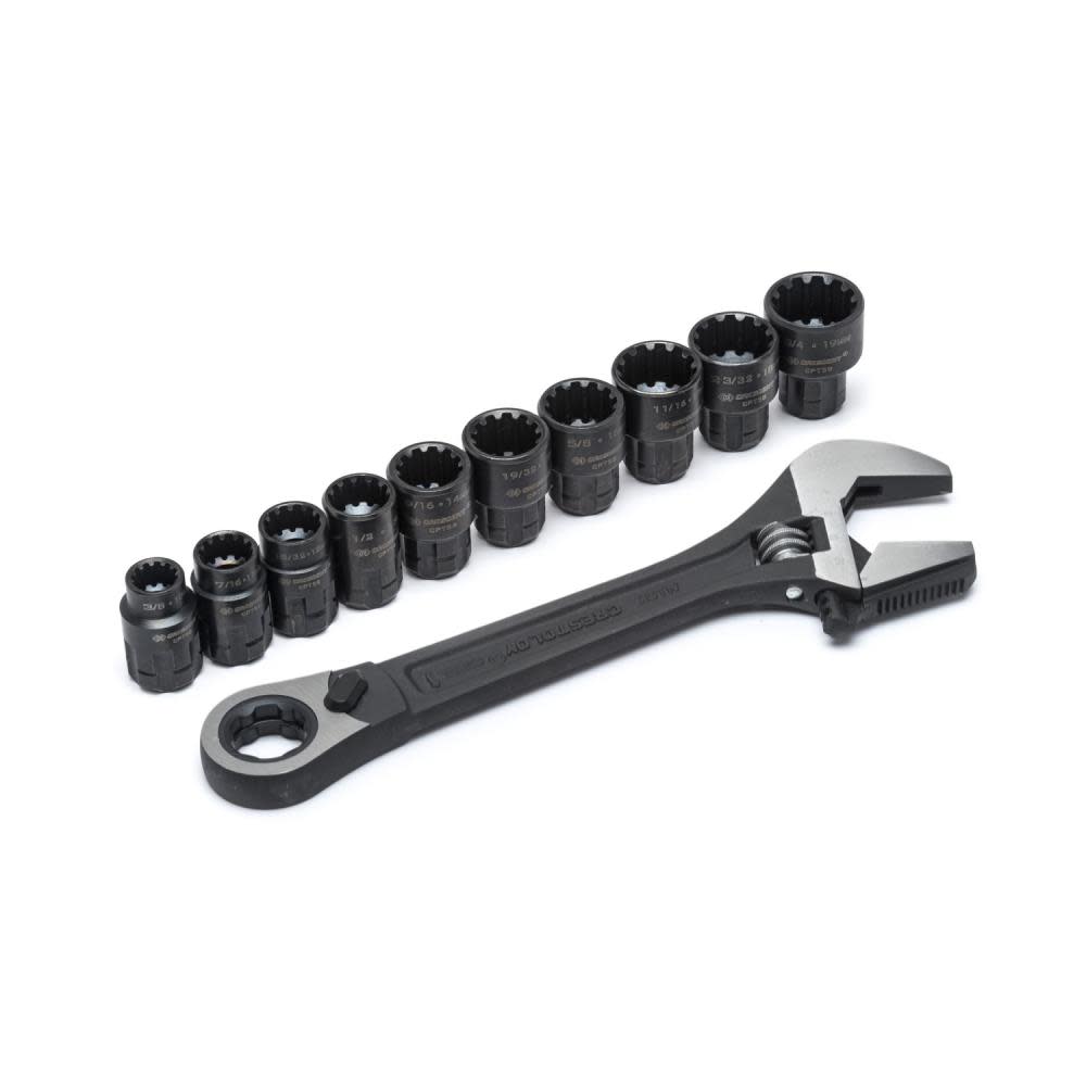 Crescent X6  Pass-Thru Adjustable Wrench Set - Flockneti