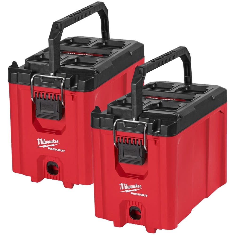 Milwaukee PACKOUT Compact Tool Box 2Pk Bundle - Flockneti