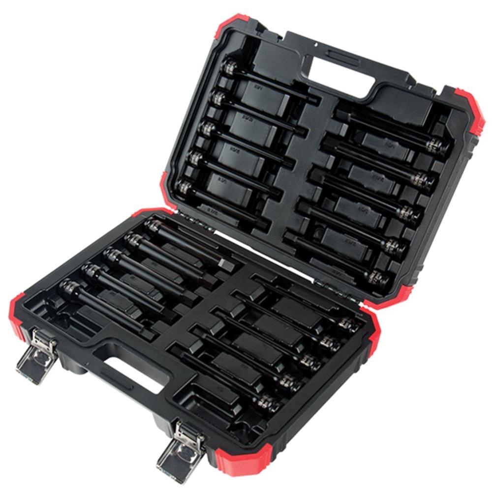 Sunex 1/2 In Drive Master Impact Hex Driver Set 20 Pc - Flockneti
