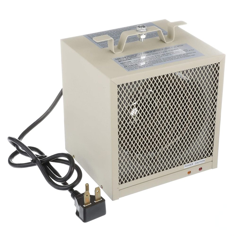 TPI Corporation Heater 208V/240V 1 Phase 4800with 3600W Fan Forced Portable - Flockneti