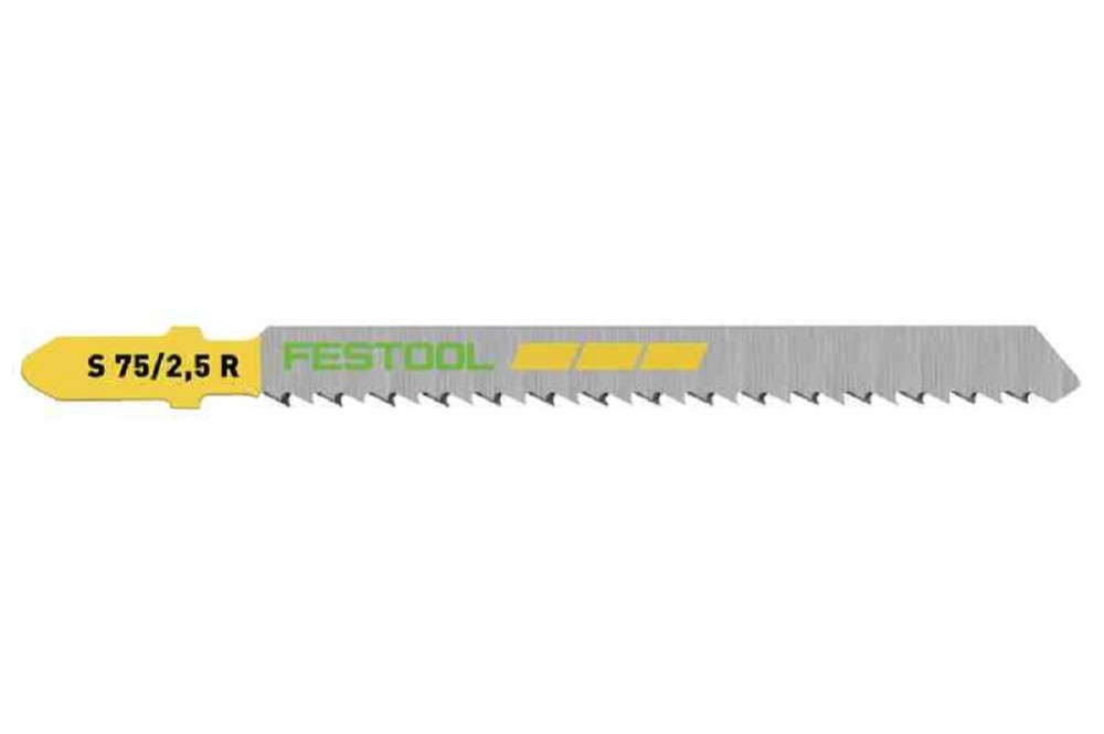 Festool Jigsaw Blades S 75/2.5 R Down-Cut 5-Pack - Flockneti