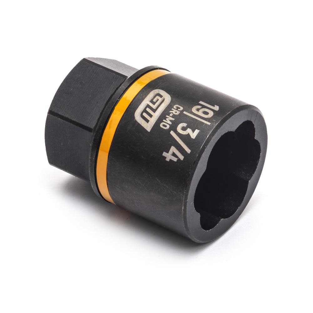GEARWRENCH 3/8 Drive Bolt biter Impact Extraction Socket 19mm [3/4″] - Flockneti