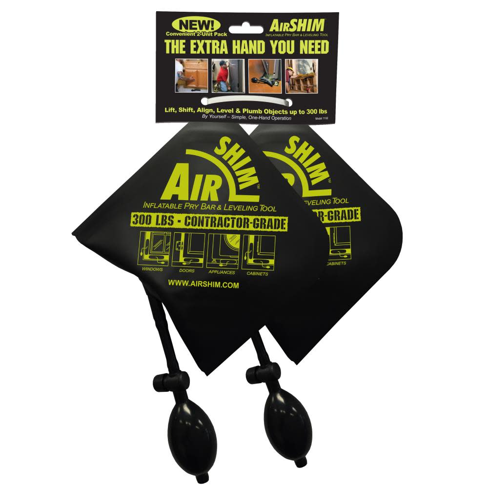 Calculated Industries AirShim Inflatable Pry Bar 2-Pack - Flockneti