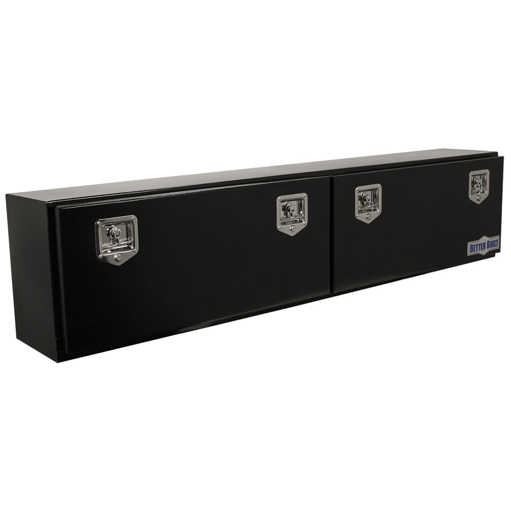 Better Built 72″ Hi-Side Truck Box Double Door Steel Black - Flockneti
