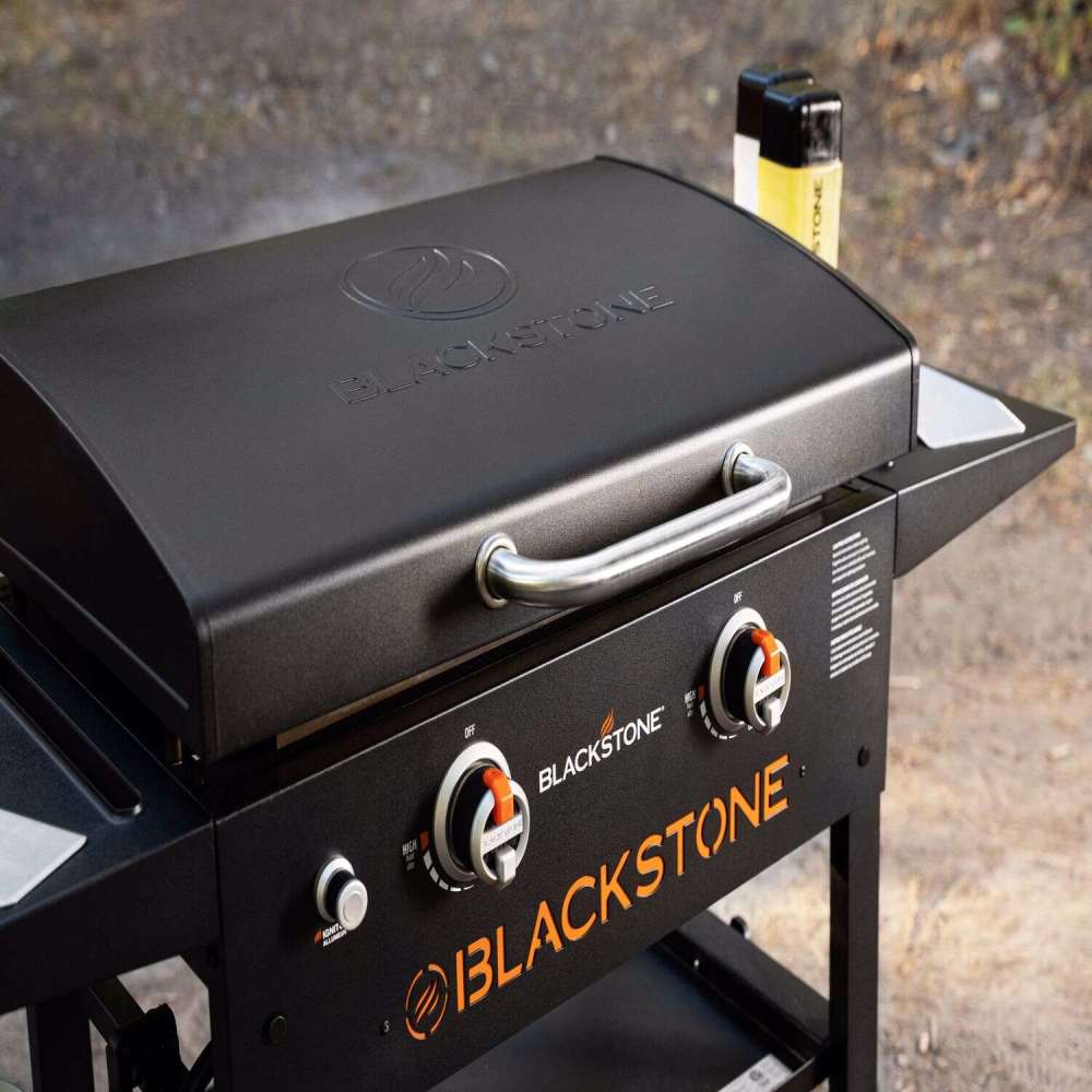 Blackstone Griddle Liquid Propane 28″ Black 2 Burner - Flockneti