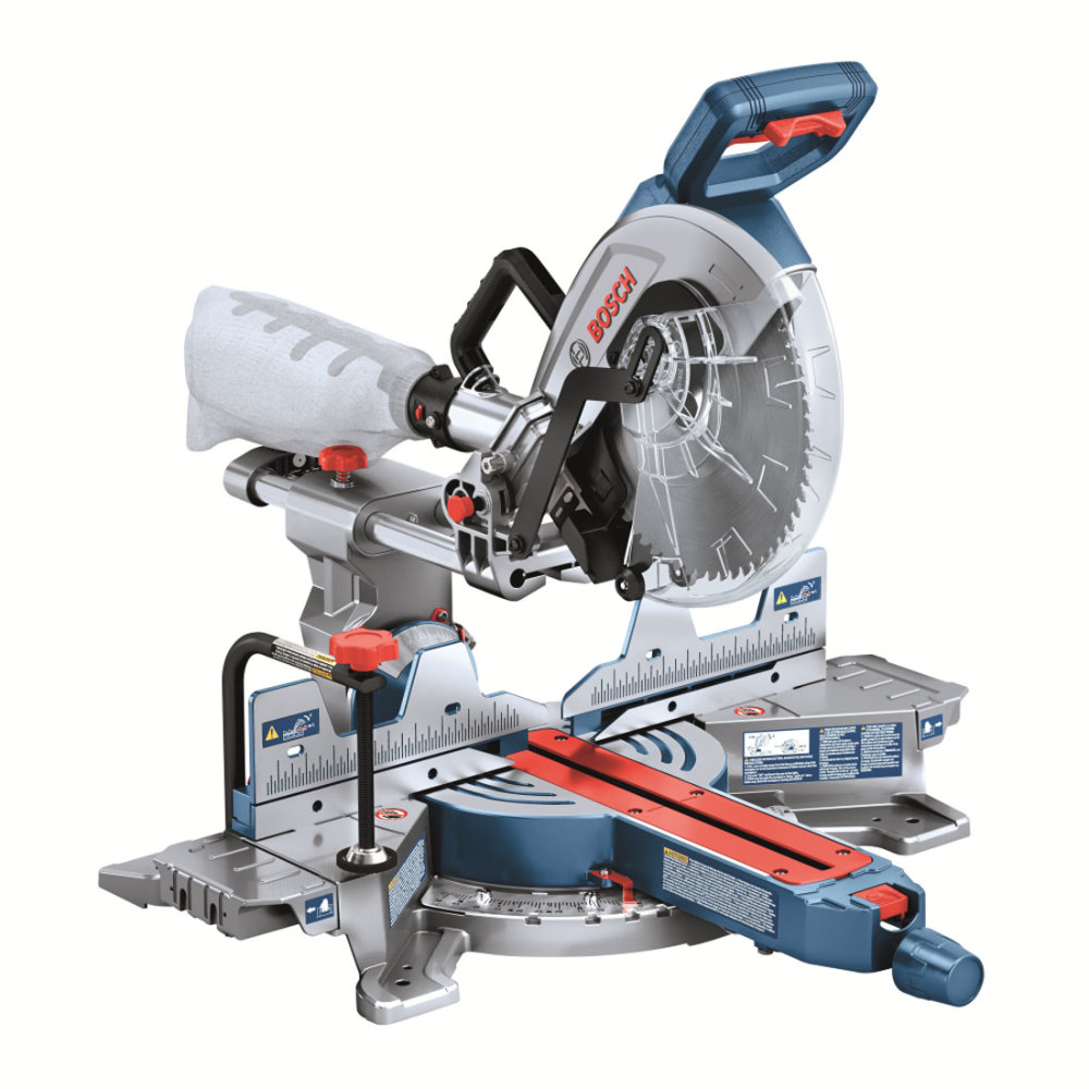 Bosch PROFACTOR 18V Surgeon 10″ Dual-Bevel Slide Miter Saw Bare Tool - Flockneti
