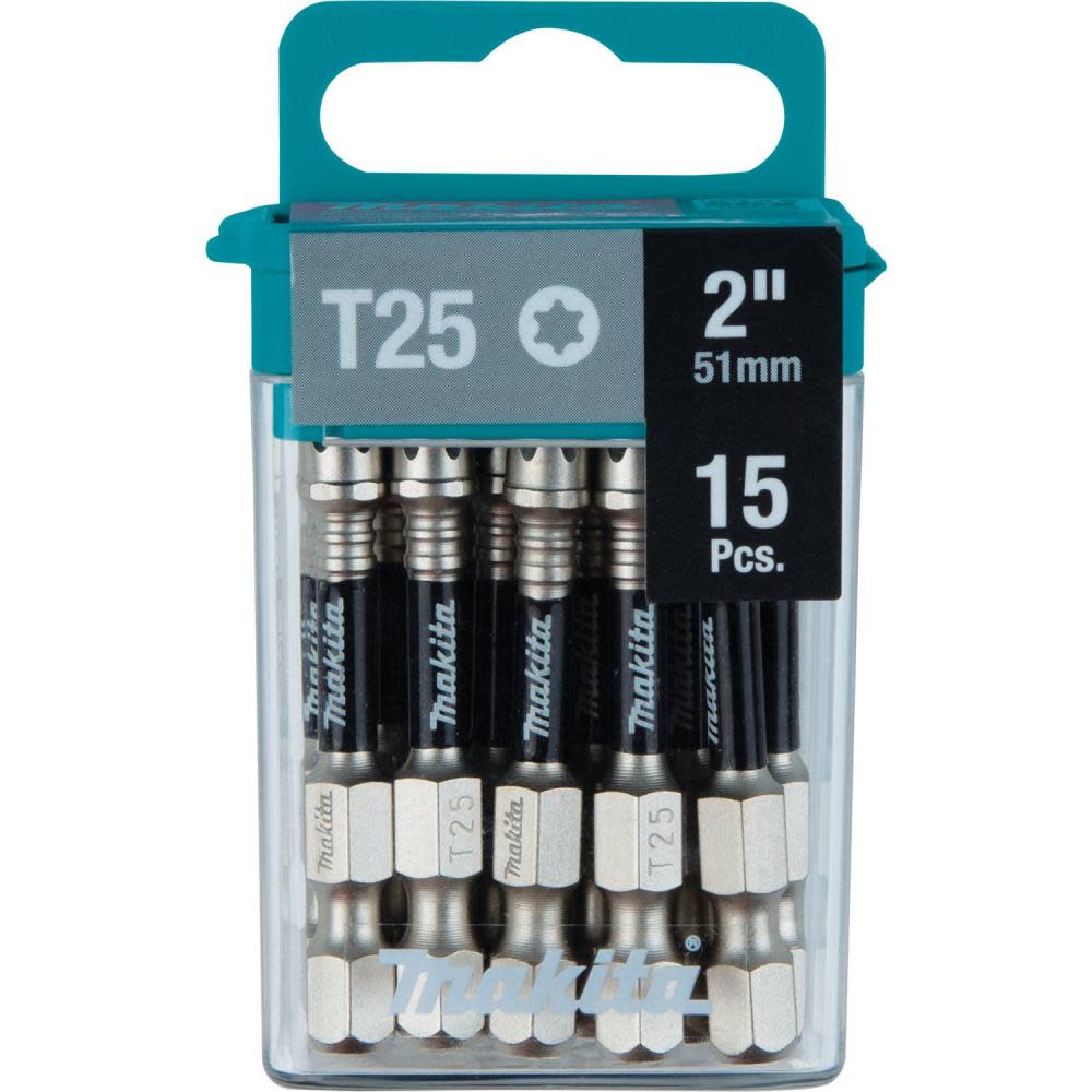 Makita Impact XPS T25 Torx 2″ Power Bit 15/pk - Flockneti