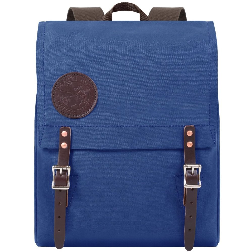 Duluth Pack 9 Liter Capacity Royal Blue Box Style Child’s Backpack - Flockneti