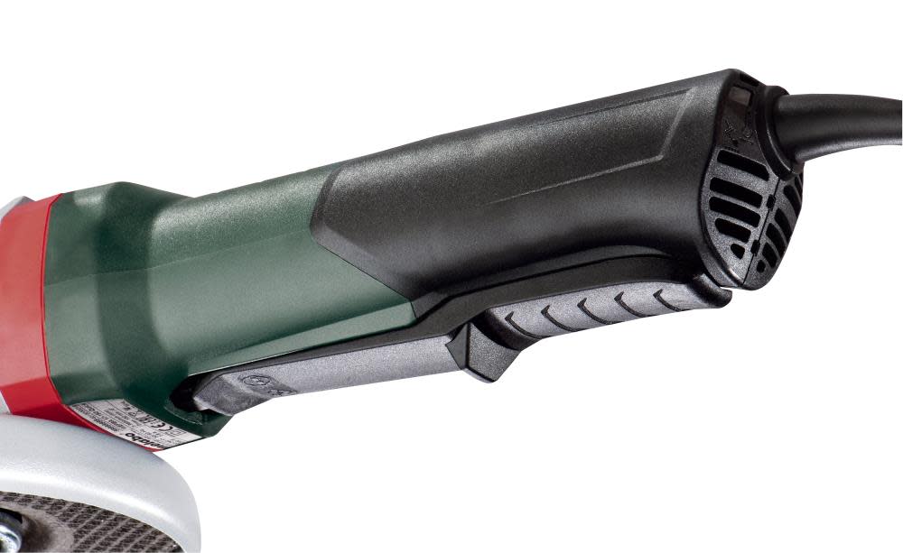 Metabo WPB12-125Quick 5In Angle Grinder with Brake Non-Locking Paddle Switch - Flockneti