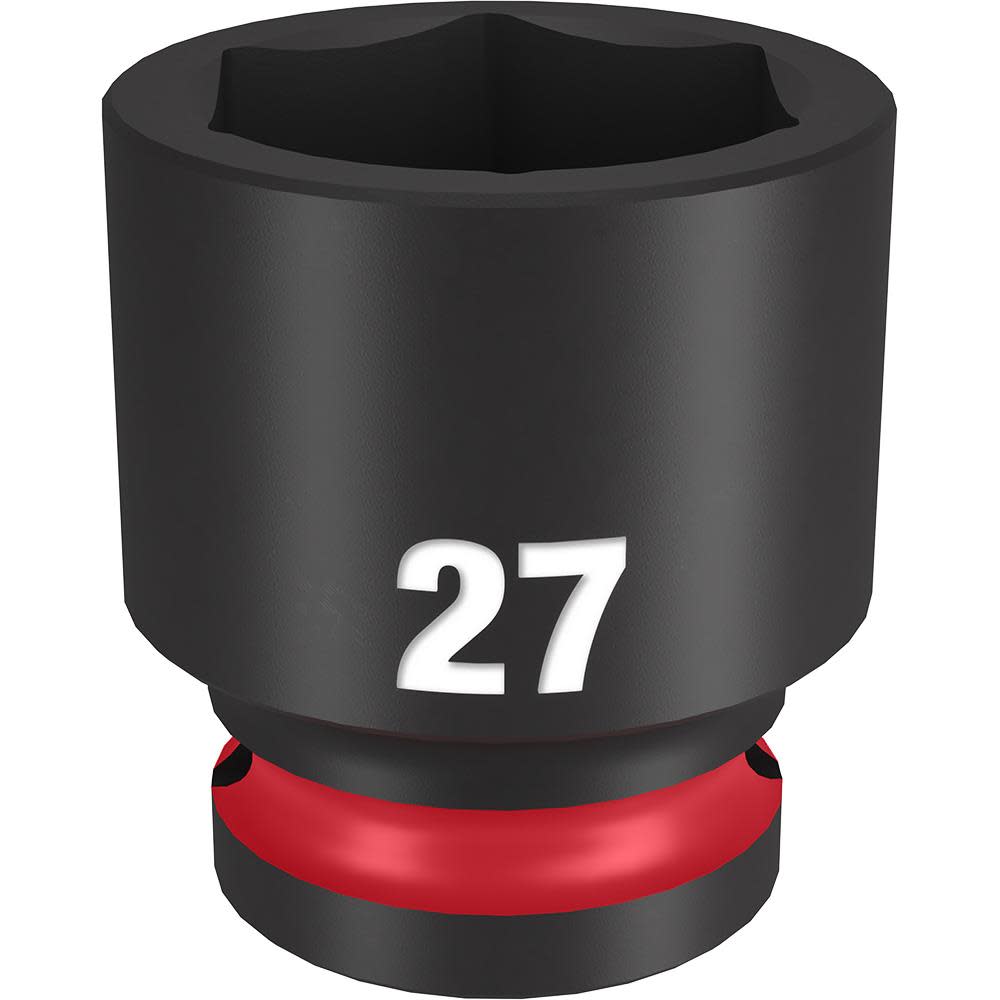 Milwaukee Impact Socket 1/2″ Drive 27mm Standard 6 Point - Flockneti