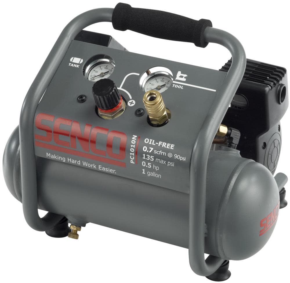 Senco 1/2HP 1Gal Compressor with Control Panel - Flockneti