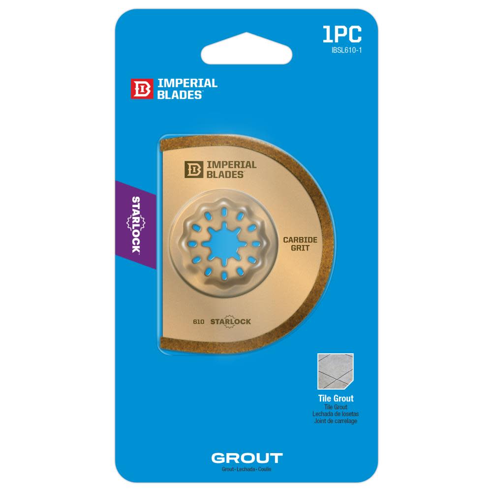 Imperial Blades Starlock 3″ Carbide Grit Segment Blade 1pc - Flockneti