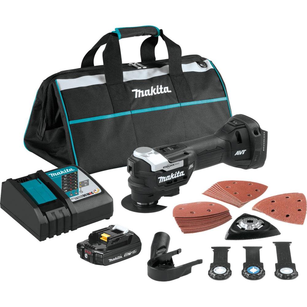 Makita 18V LXT StarlockMax Oscillating Multi Tool Kit - Flockneti