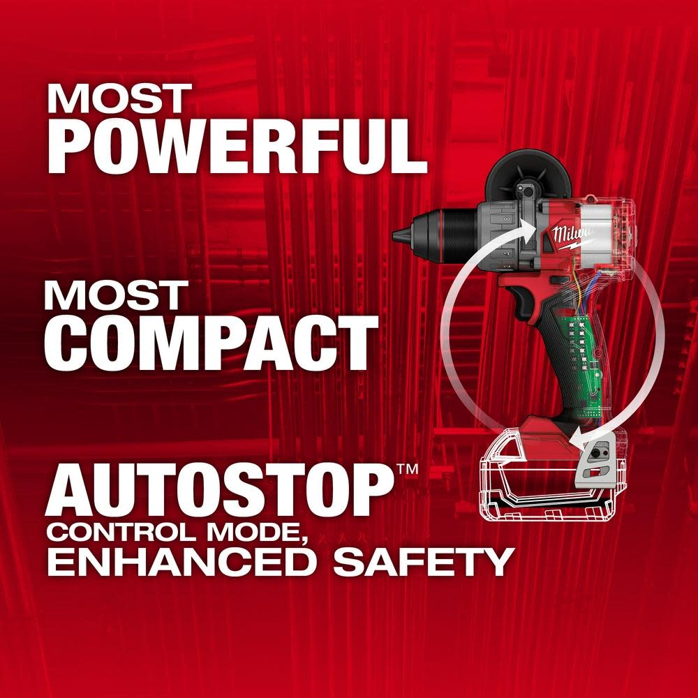 Milwaukee M18 FUEL 1/2″ Hammer Drill/Driver Reconditioned Bare Tool - Flockneti