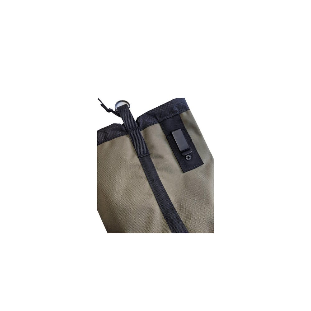 Diamondback Toolbelts Black Webbing Ranger Green Big Sax Pouch - Flockneti