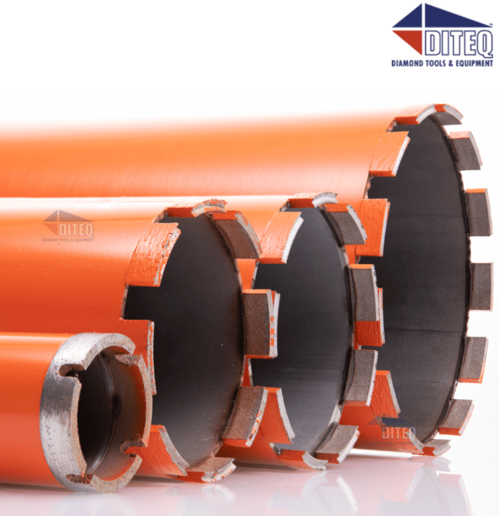 Diteq 1-1/2″ C-52 Wet Diamond Concrete Core Drill Bits - Flockneti