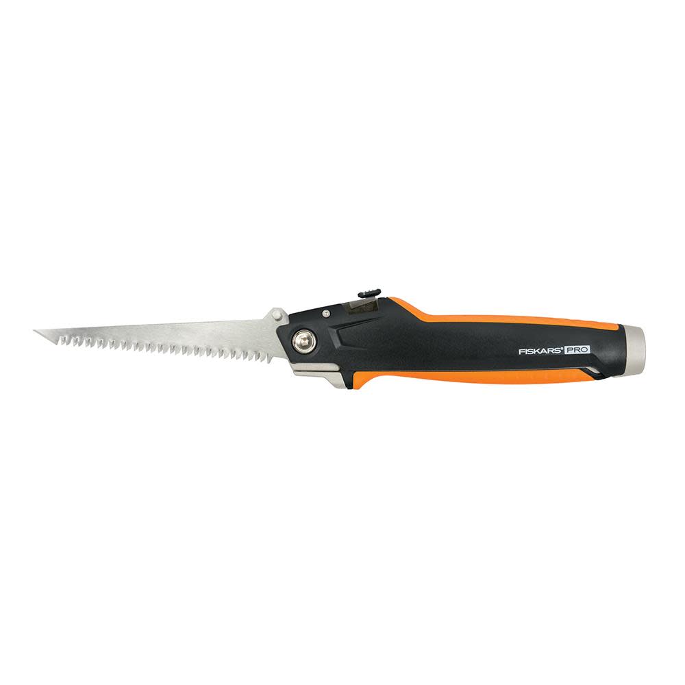 Fiskars Pro Drywaller’s Utility Knife with Integrated Jab Saw - Flockneti