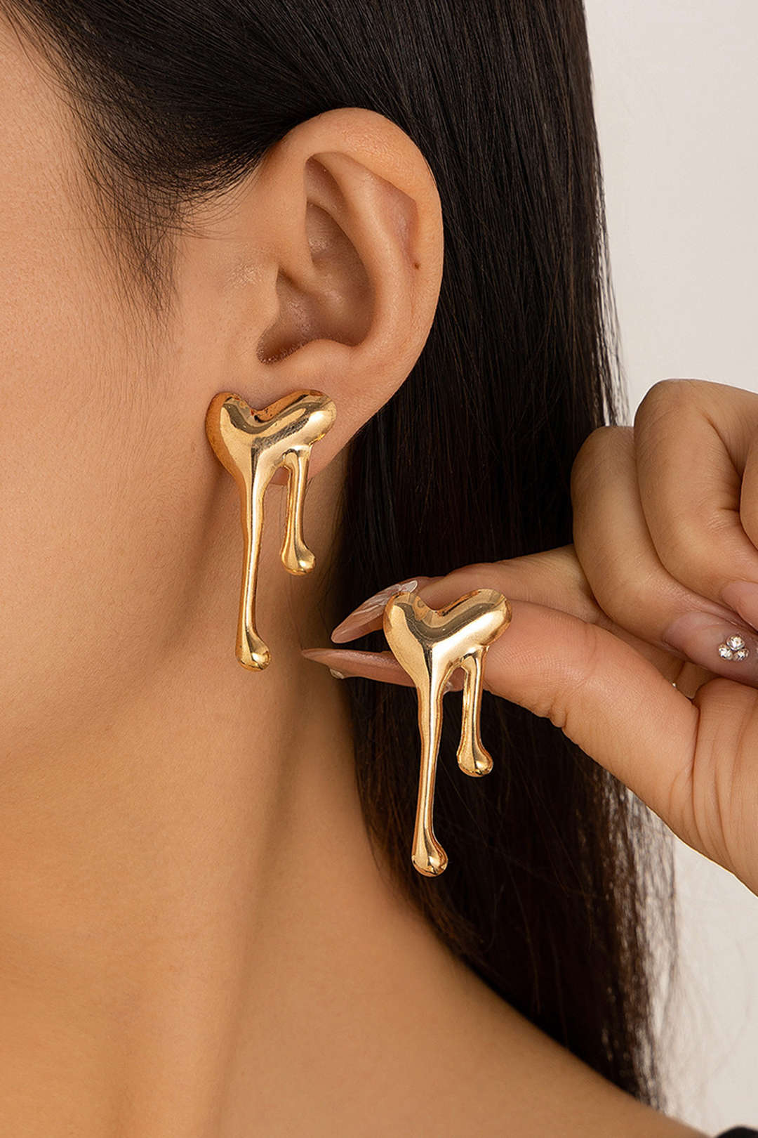 Lava Irregular Geometric Earrings - Flockneti
